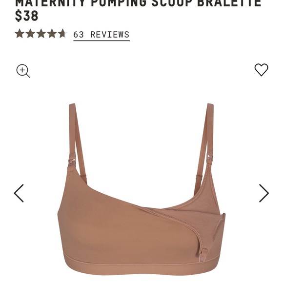 COPY - Maternity Pumping Scoop Bralette- LOT (4) SKIMS - Picture 4 of 6
